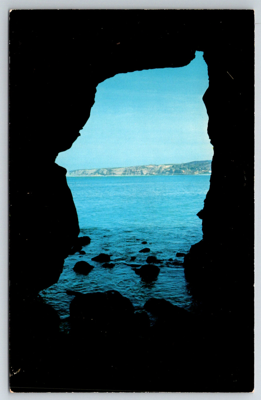 c1960s Sunny Jim Cave La Jolla California Vintage Postcard