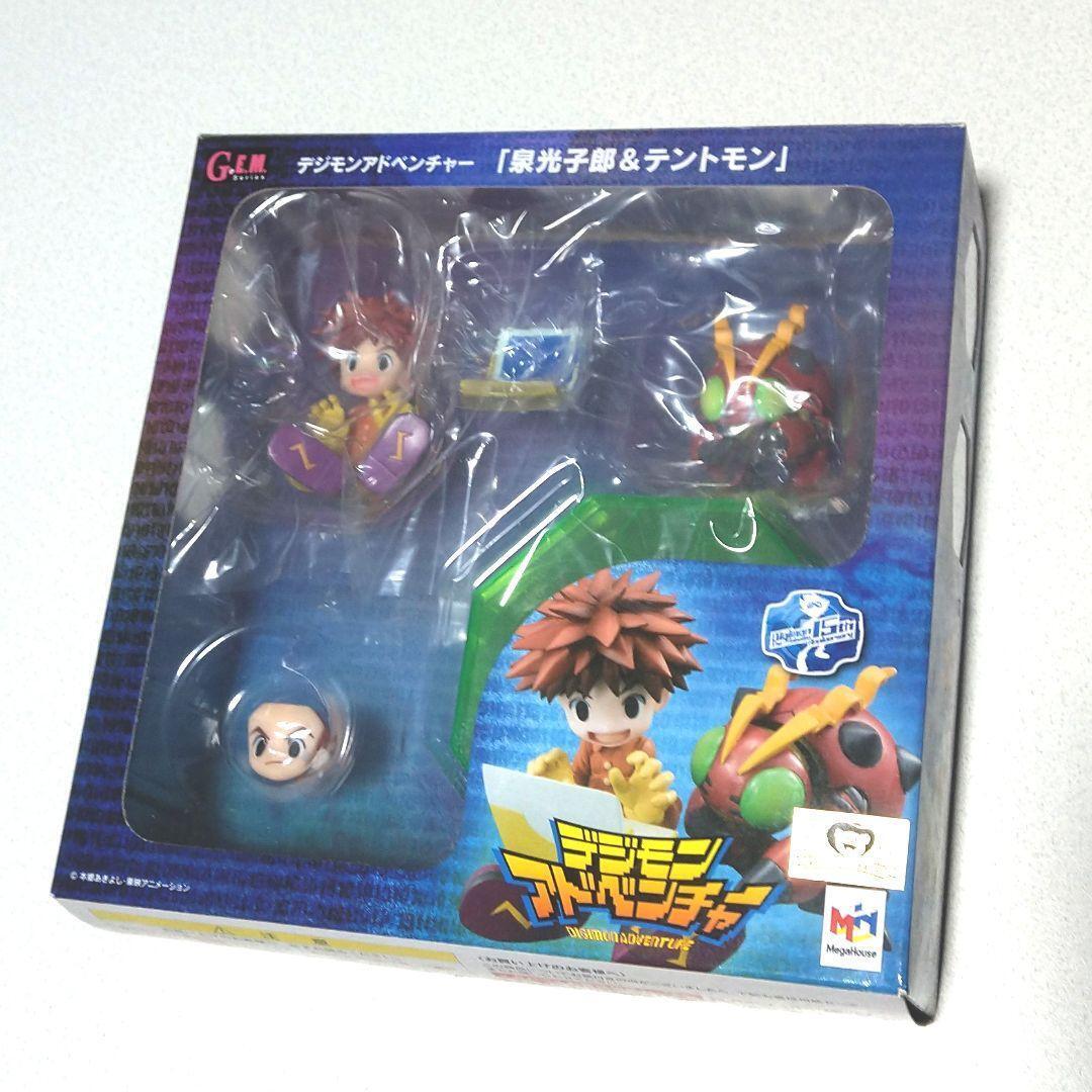 G.E.M. series Digimon Adventure Izzy Izumi & Tentomon Figure Japan Used　W/box