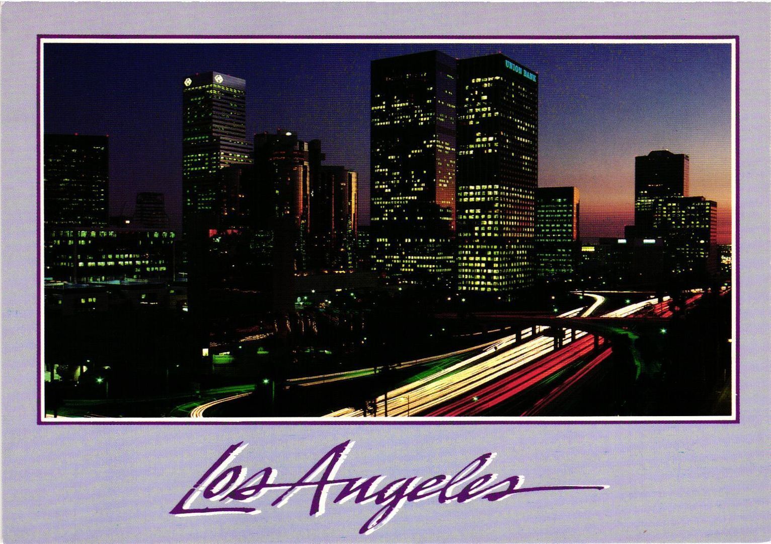 Vintage Postcard 4x6- Los Angeles Dynamic Western Empire