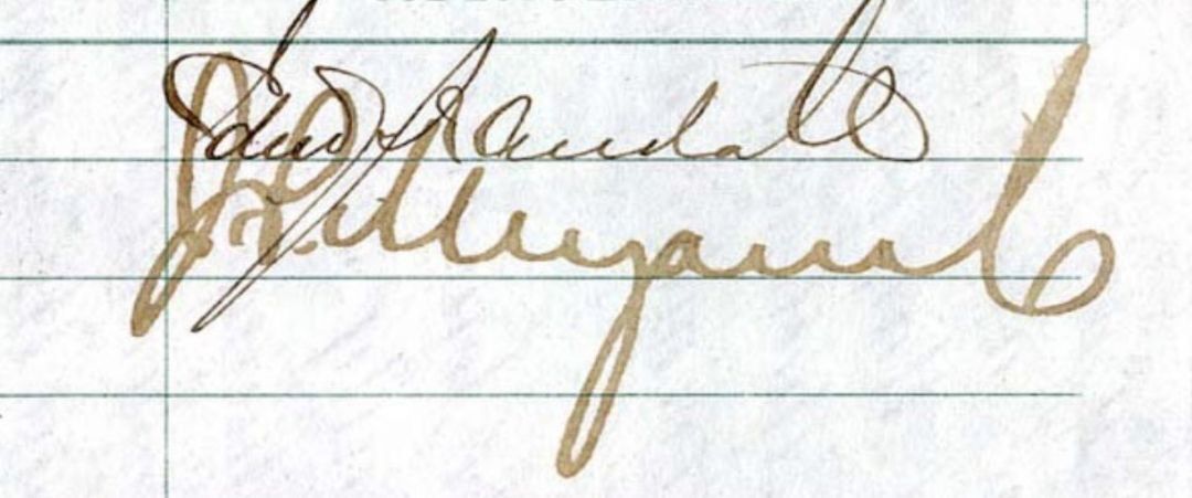 Chicago & Erie Railroad Co. signed by J.P. Morgan, Jr. - Autograph Bond - Autogr