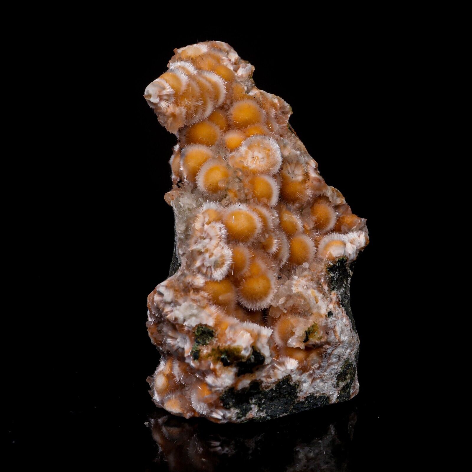 Thomsonite With Mesolite Natural Mineral Specimen # B 6908