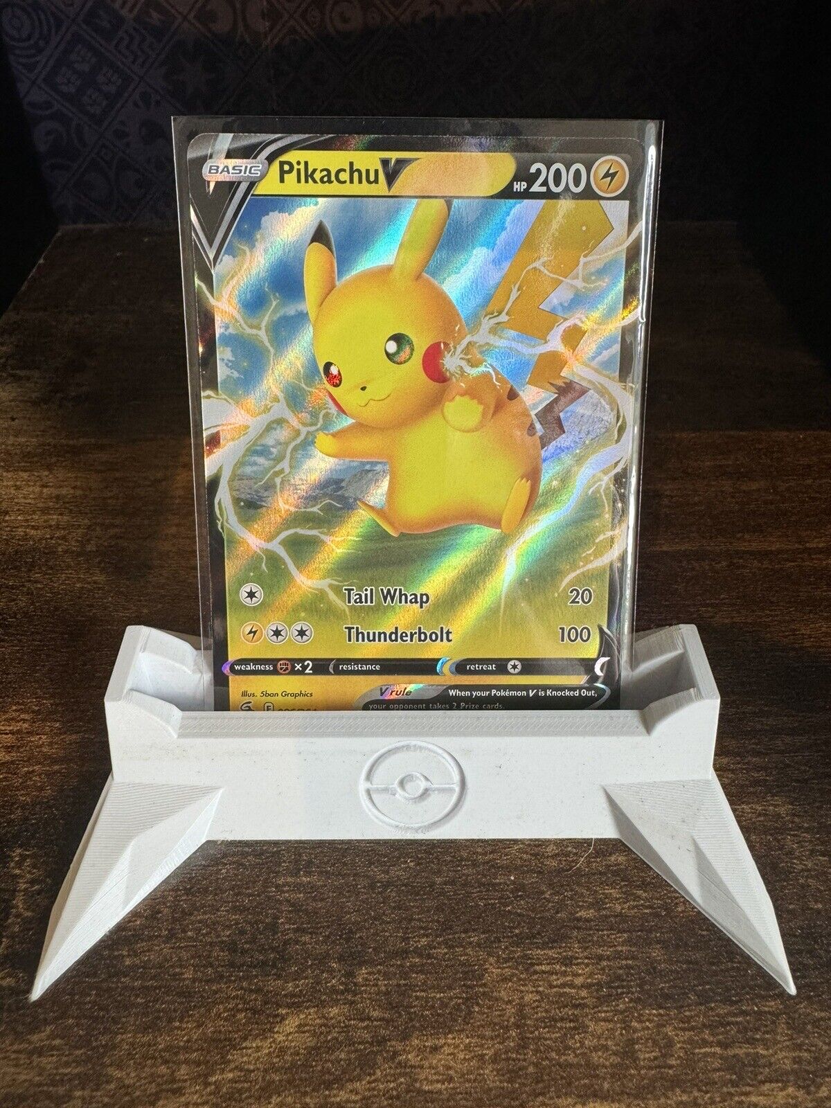 Pokémon TCG Pikachu V Fusion Strike 086/264 Ultra Rare NM.
