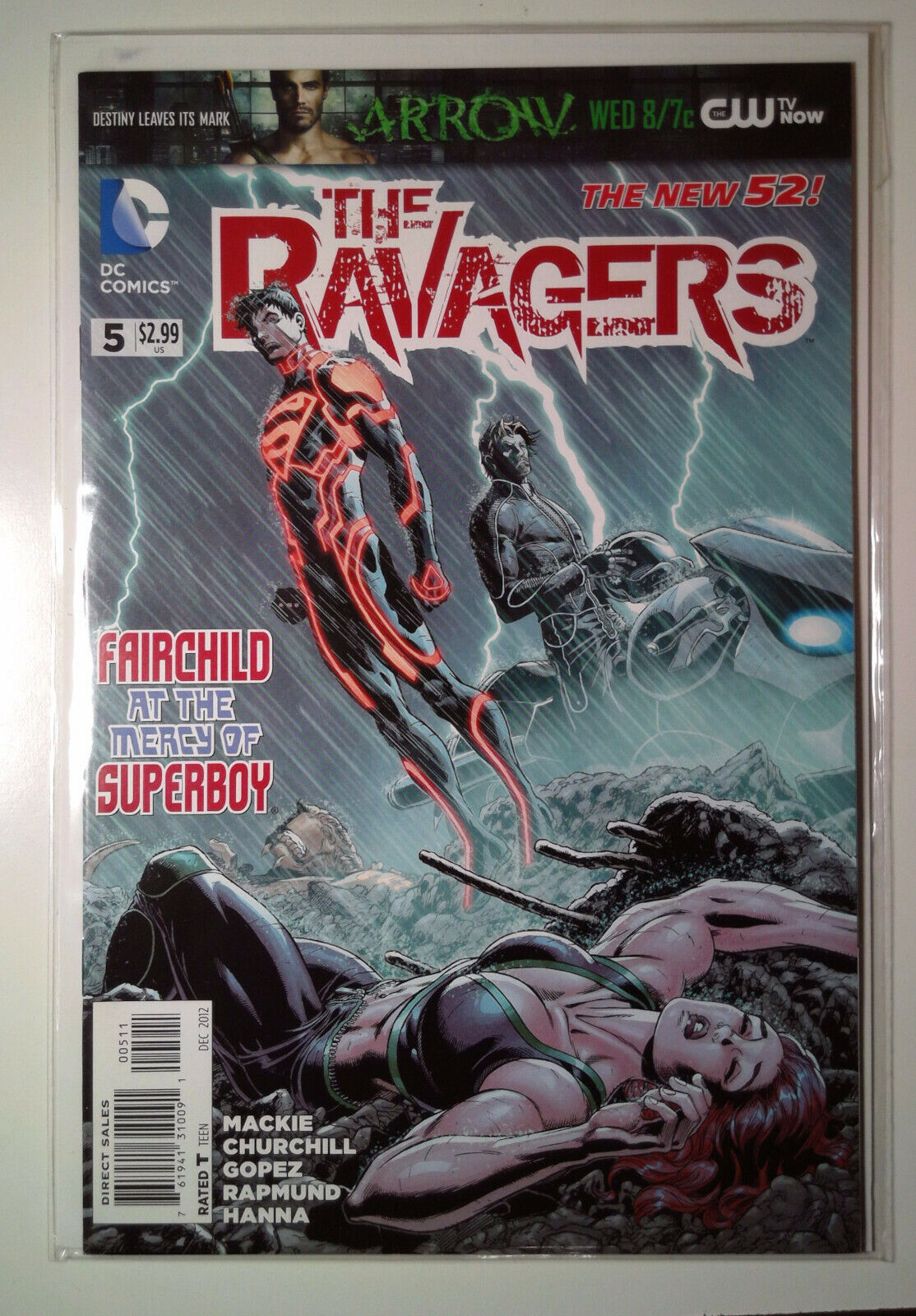 2012 The Ravagers #5 DC Comics 9.4 NM Comic Book