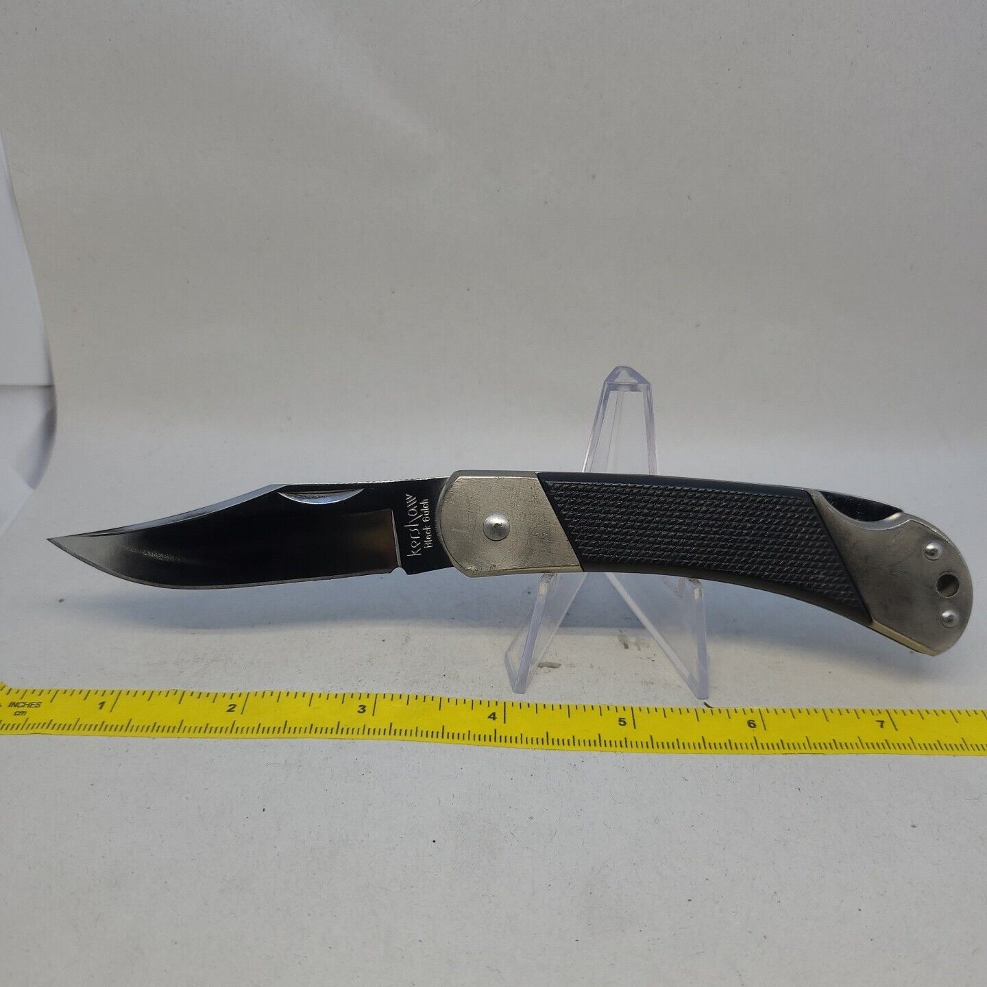 Vintage KERSHAW BLACK GULCH 3120 Folding Knife From Japan Discontinued