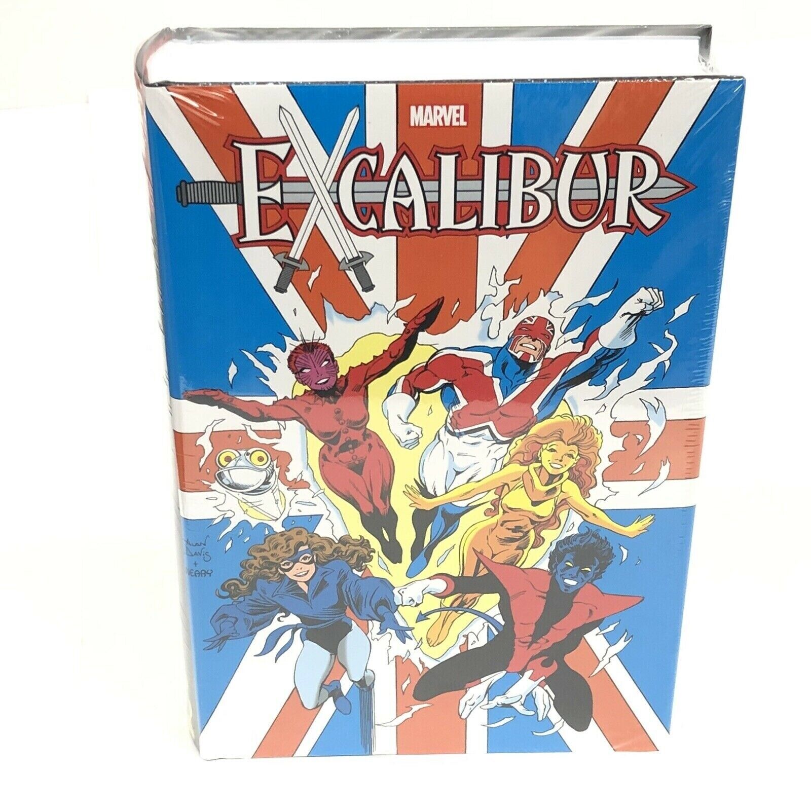 Excalibur Omnibus Vol 1 Davis DM Cover New Marvel Comics HC Hardcover Sealed