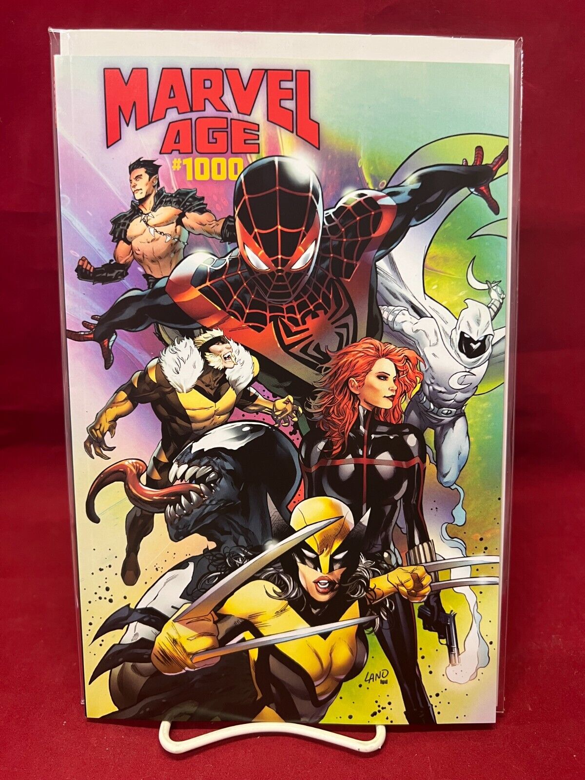 Marvel Age #1000 1:50 Greg Land Variant Marvel Comics 2023 NM In Hand Spider-Man