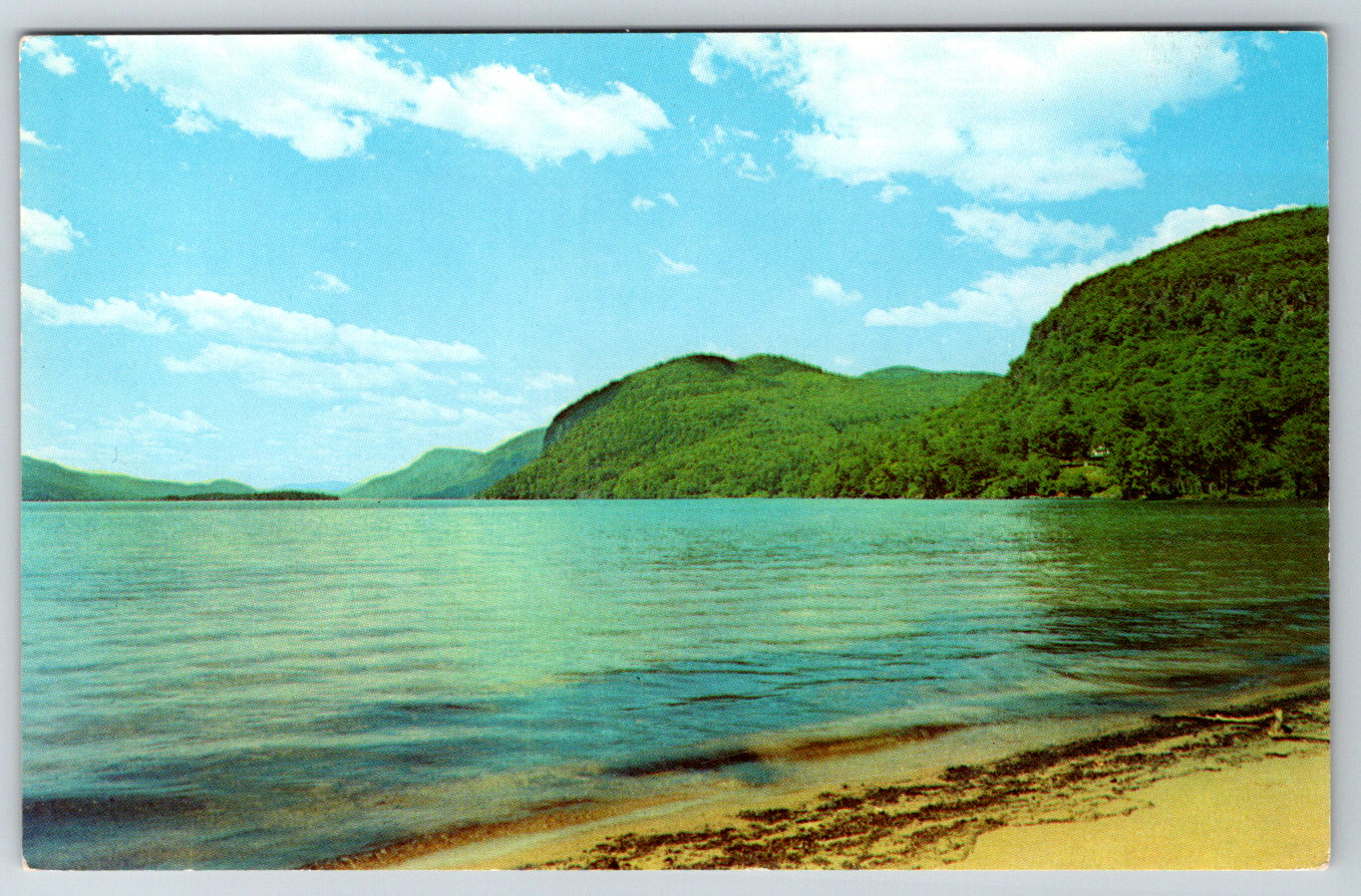 c1960s Lake George New York Adirondack Mountains Vintage Postcard