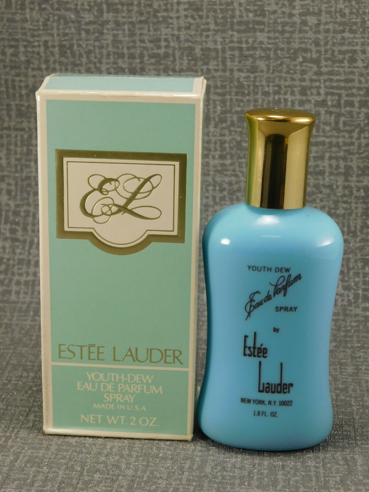 Vintage Estee Lauder Youth Dew Eau De Parfum 2 oz. Spray. NEW IN BOX