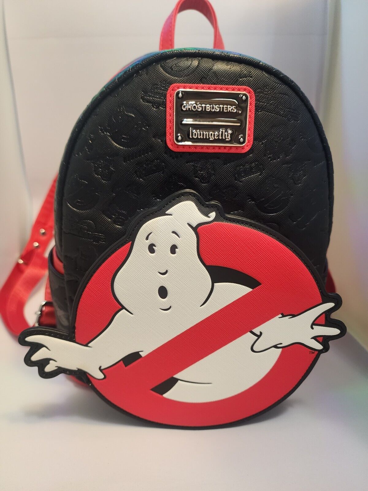 Loungefly Ghostbusters No-Ghost Mini  Glow-In-The-Dark Cosplay Backpack NWT