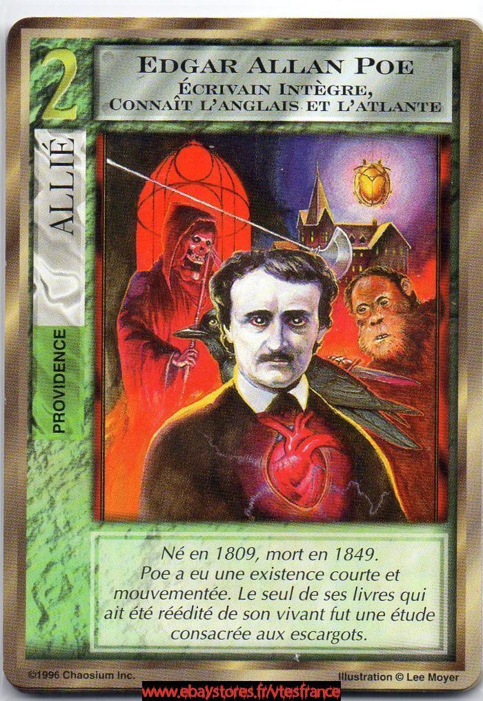 Edgar Allan Poe [Allied] Limited FR Mythos CCG