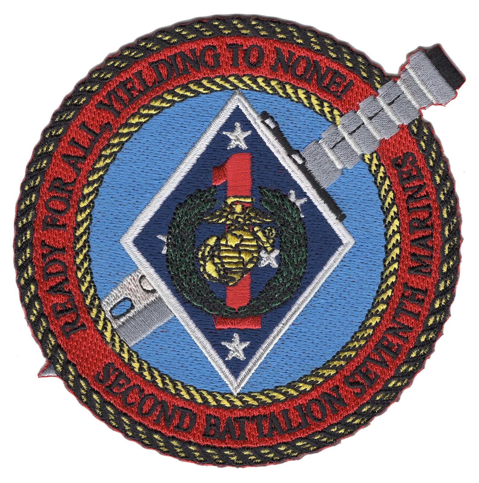 2nd Battalion 7th Marines Regiment Patch