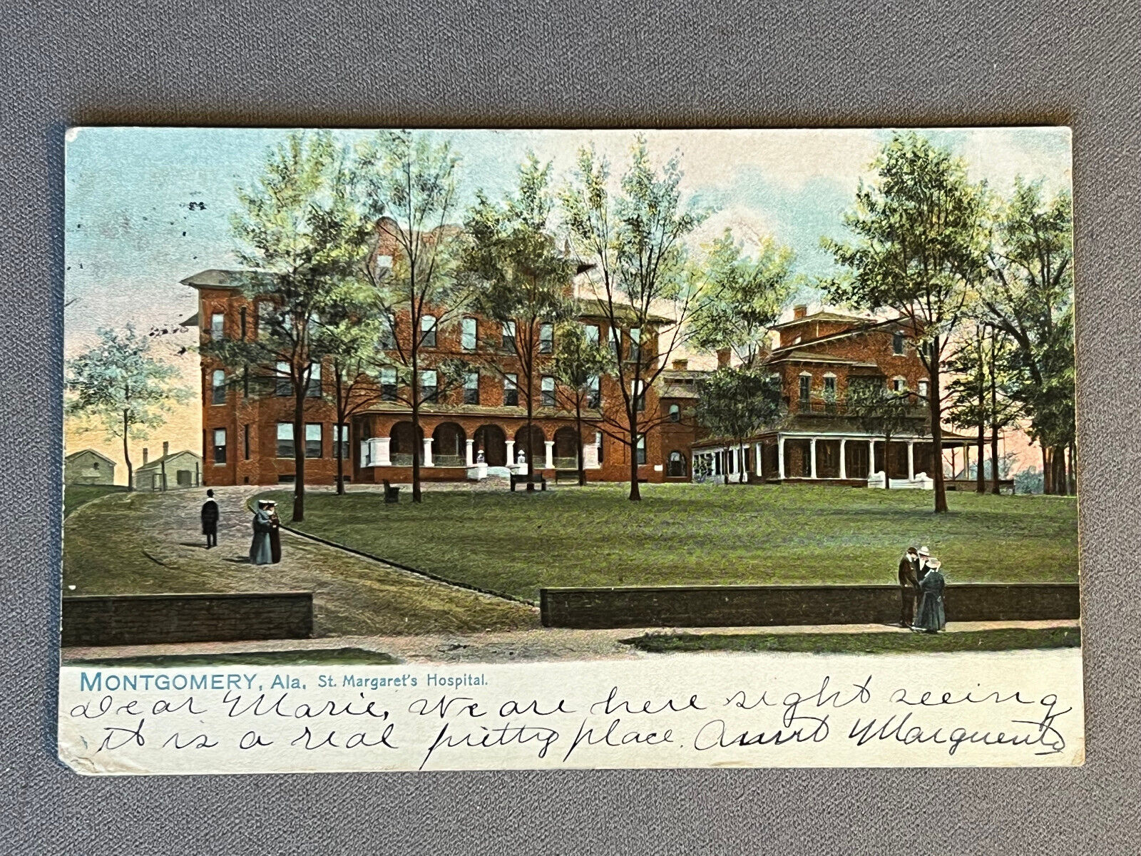 Alabama AL Montgomery, St. Margaret\'s Hospital, Tuck, PM 1907