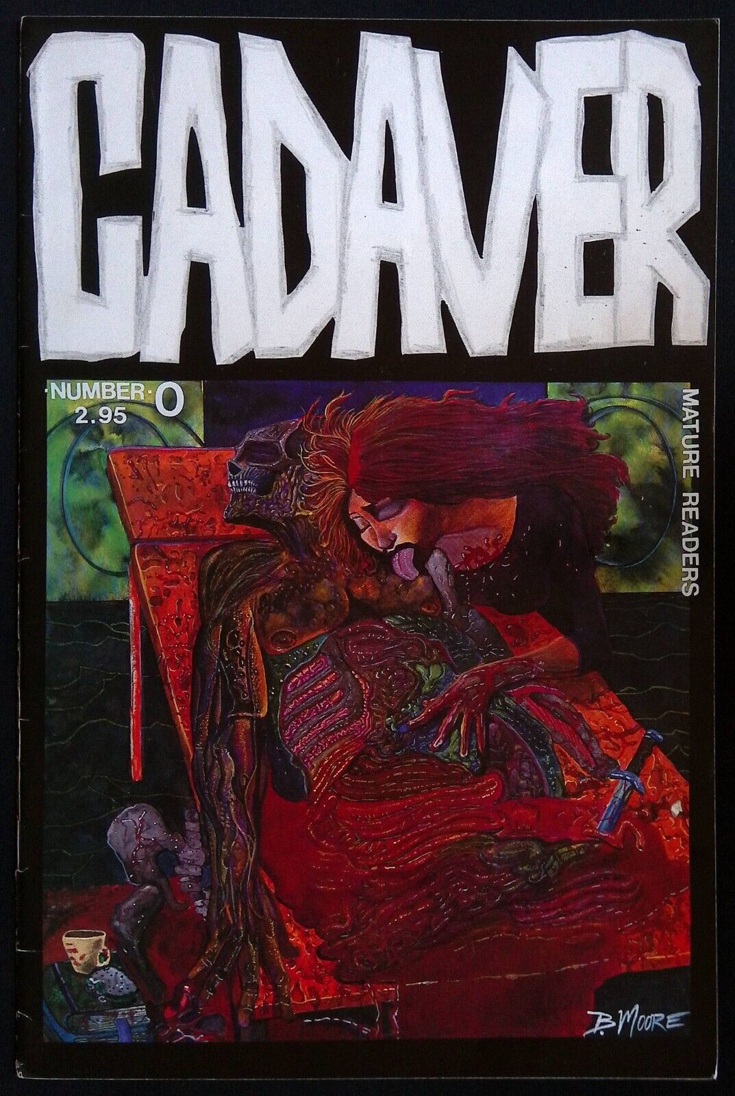 CADAVER #0 ~ FN 1992 FATHOM PRESS UNDERGROUND COMIC ~ TIM TYLER STORY & ART