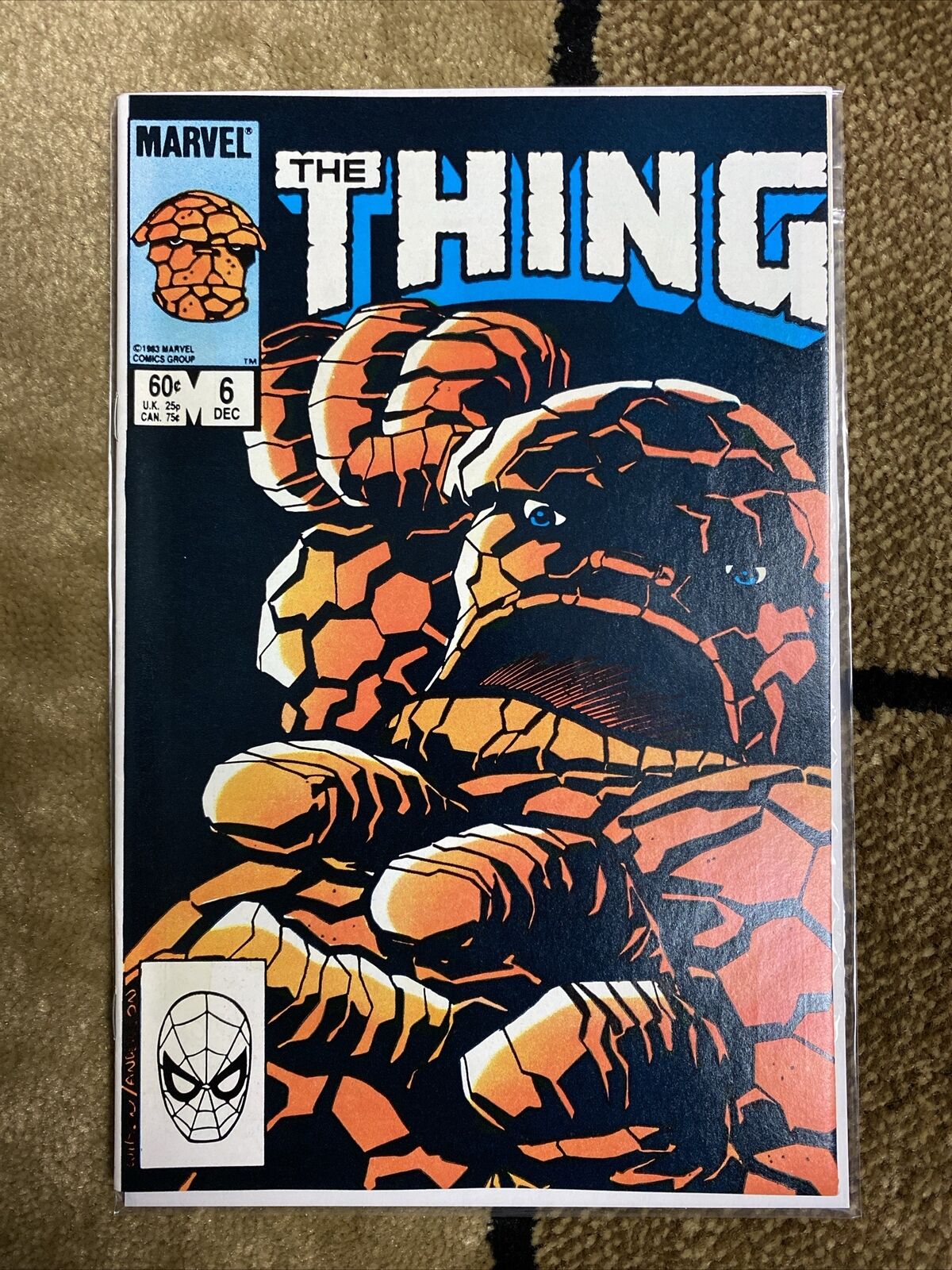 Marvel The Thing #6 Dec (1983) Marvel Bronze Age Comic Book Bagged & Boarded