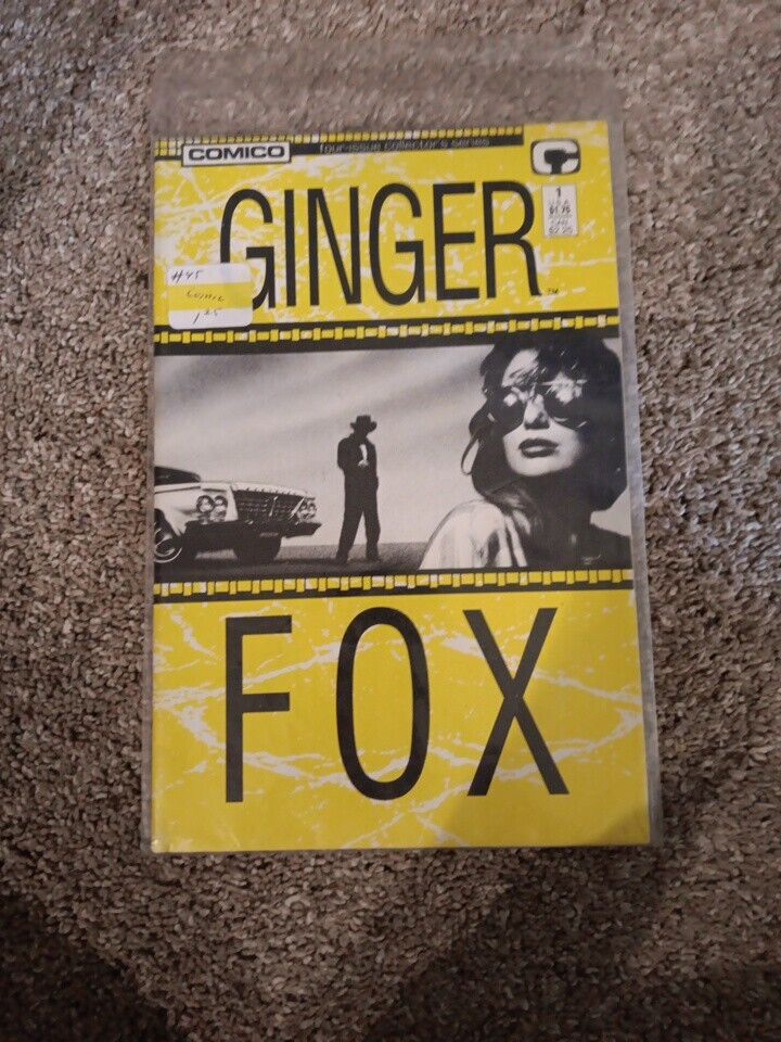 Ginger Fox Issue #1 of 4 Chapter Yellow Comico Comics collectors series