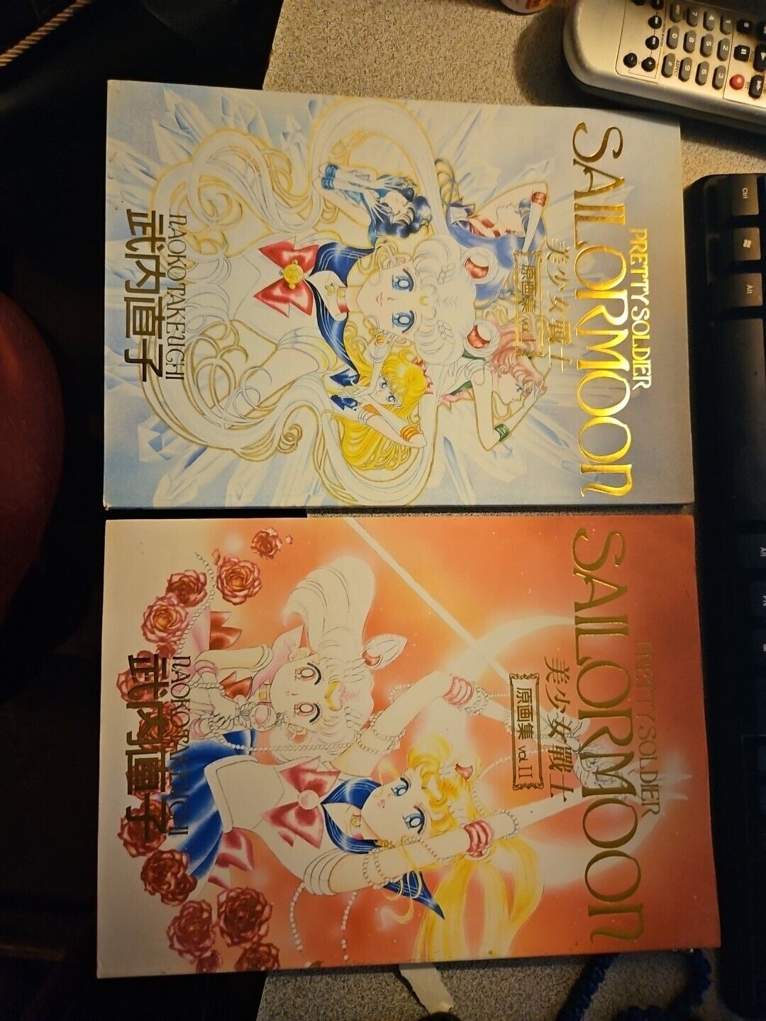 Sailor Moon Illustration Art Book Volumes 1 And 2