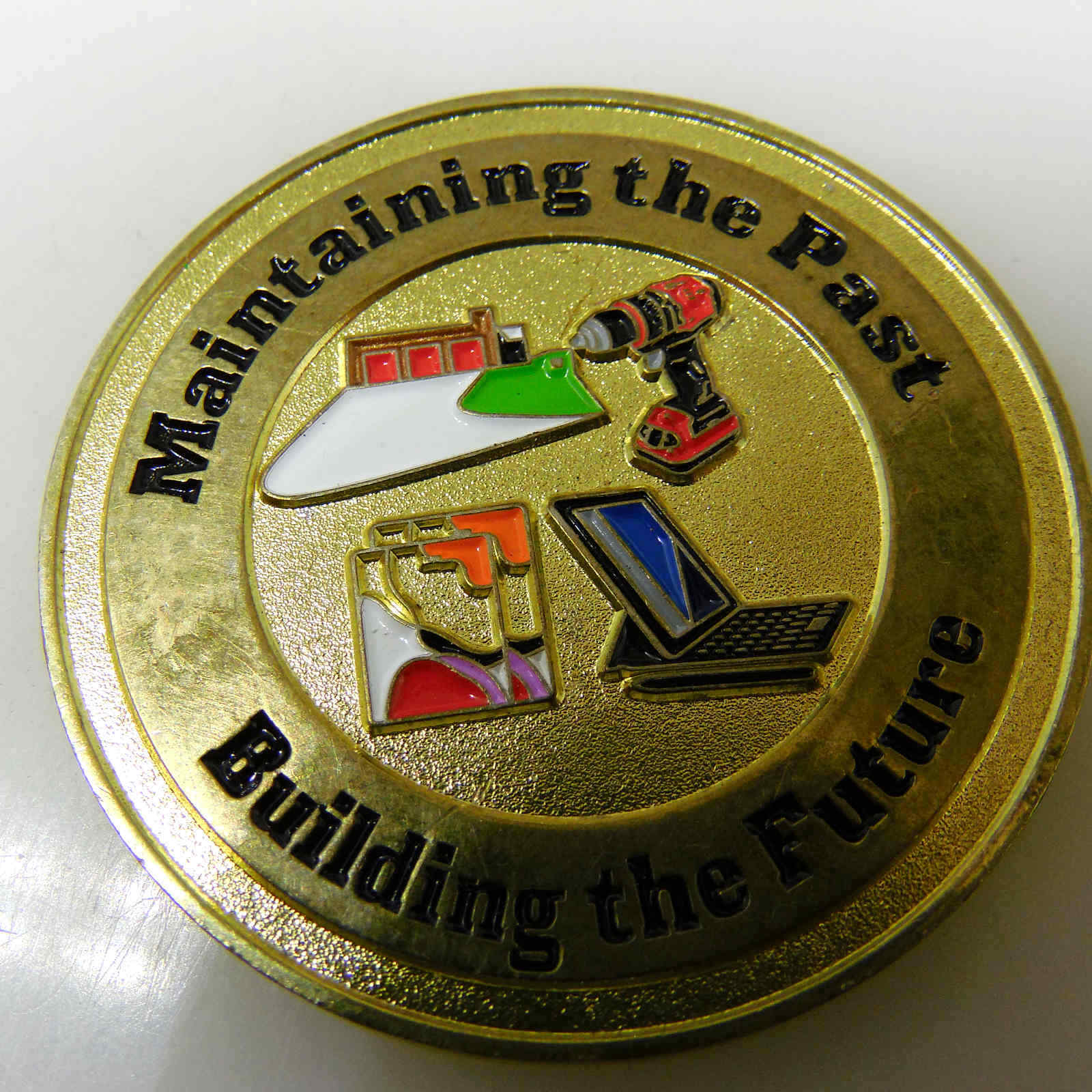 ANCHORAGE MIDDLETOWN FACILITIES TECHNOLOGY DIVISION CHALLENGE COIN