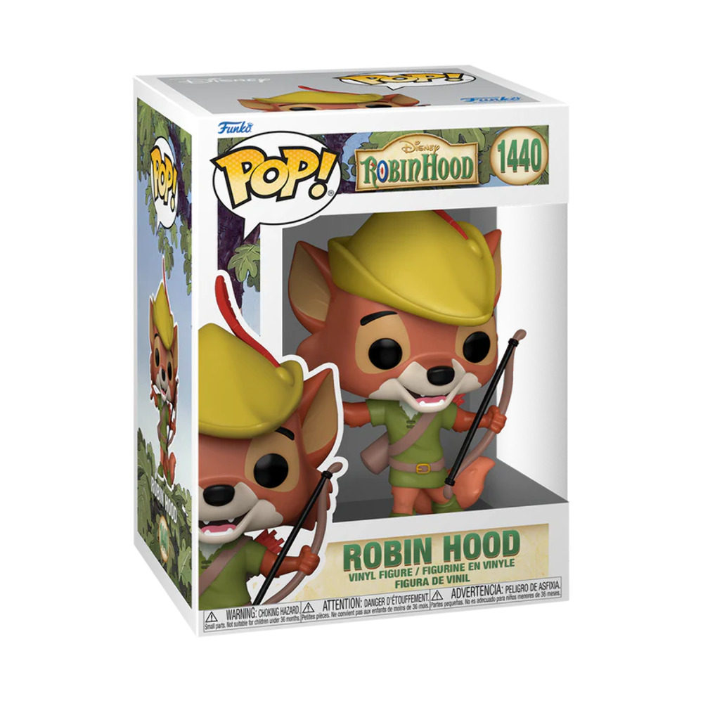 Robin Hood Funko Pop Disney Robin Hood 1440 W/ Protector