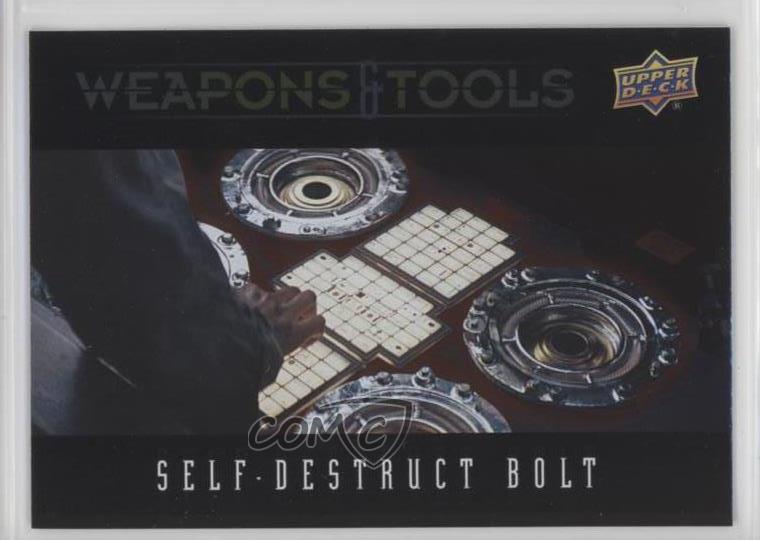 2017 Upper Deck Alien Movie Weapons & Tools Foil Self Destruct Bolt #WT8 fn5