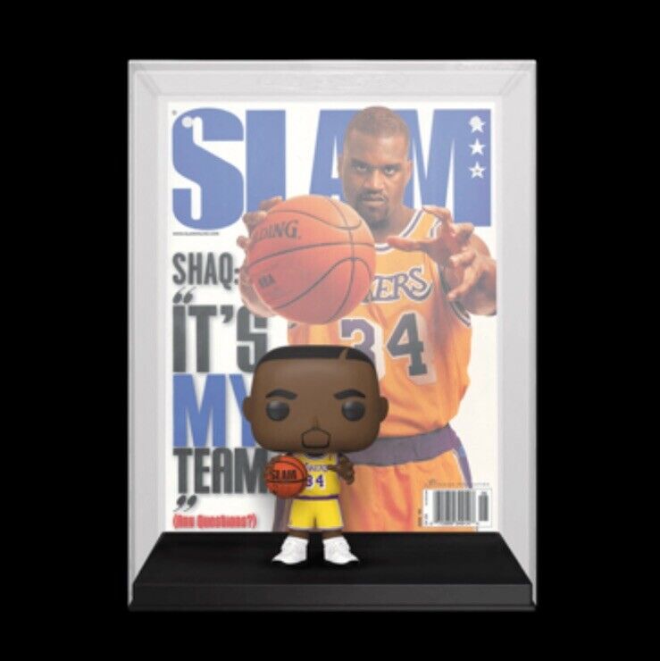 Shaquille O'Neal Funko Pop #02 Magazine Covers Slam with Case