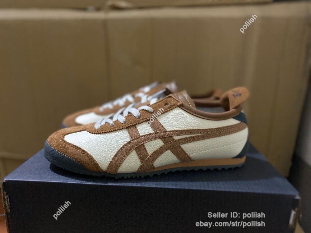 NEW Onitsuka Tiger MEXICO 66 Sneakers Cacao/Brown Timeless Style Classic Unisex