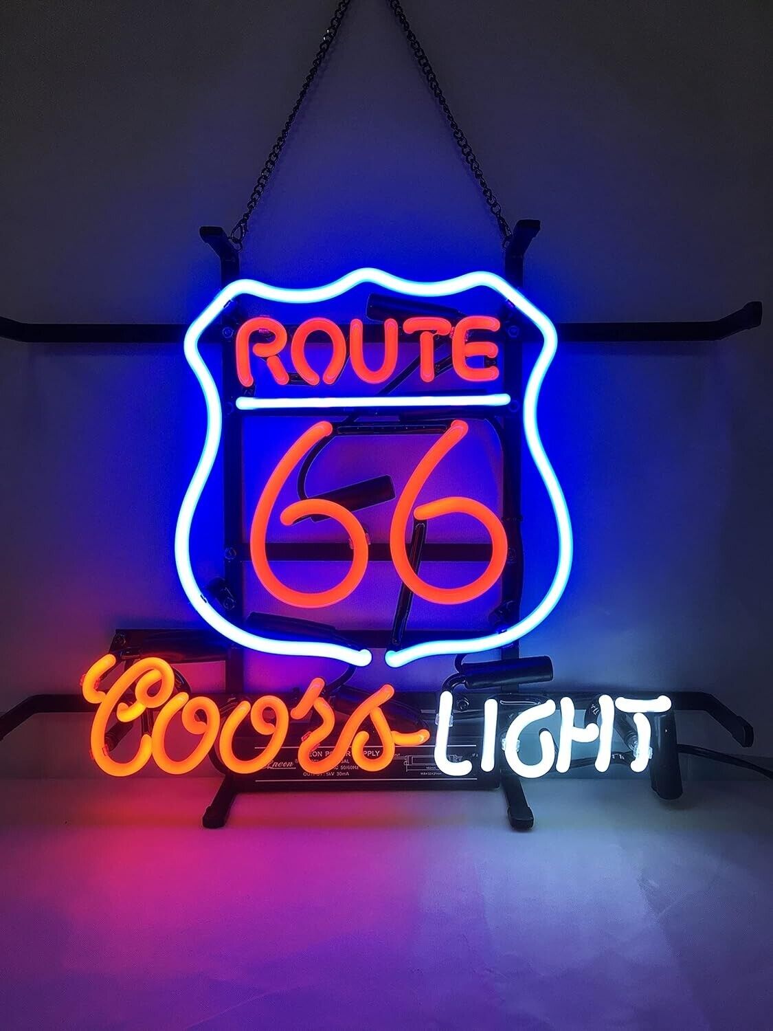ROUTE 66 COORS LIGHT NEON 