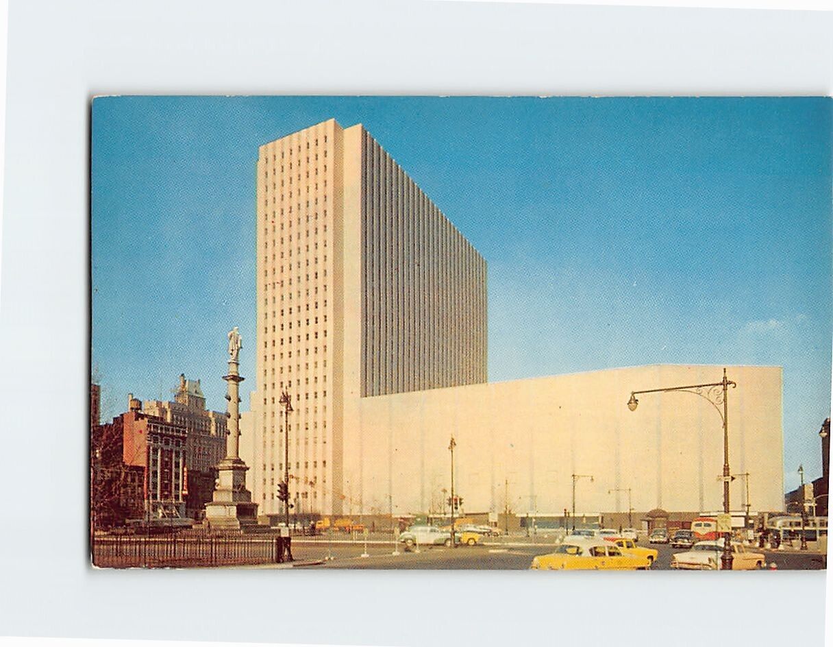 Postcard New York Coliseum New York City New York USA