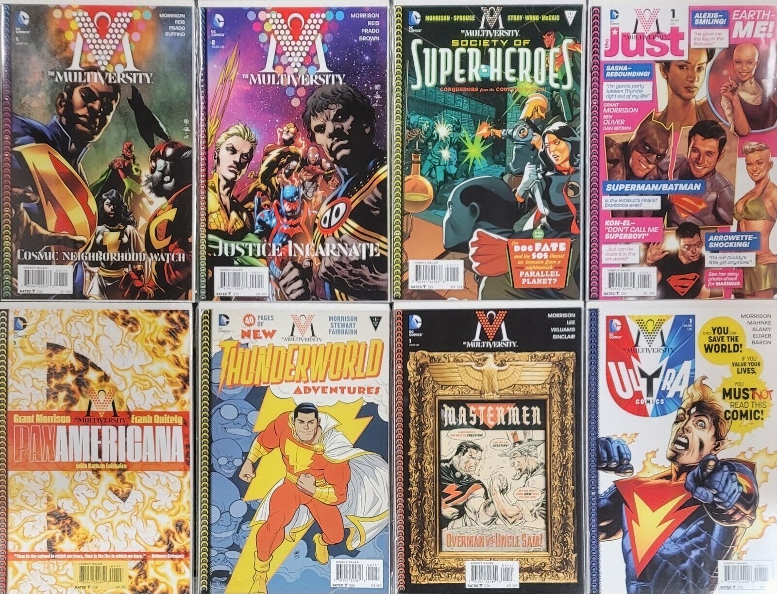 Multiversity #1-2 +More DC Comics 2014 Complete Set VF-NM 8.0-9.0 or Better