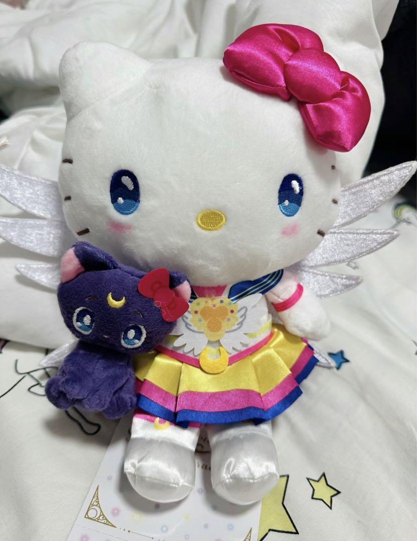 Sailor Moon Cosmos Hello Kitty SANRIO character plush doll limited Japan NEW