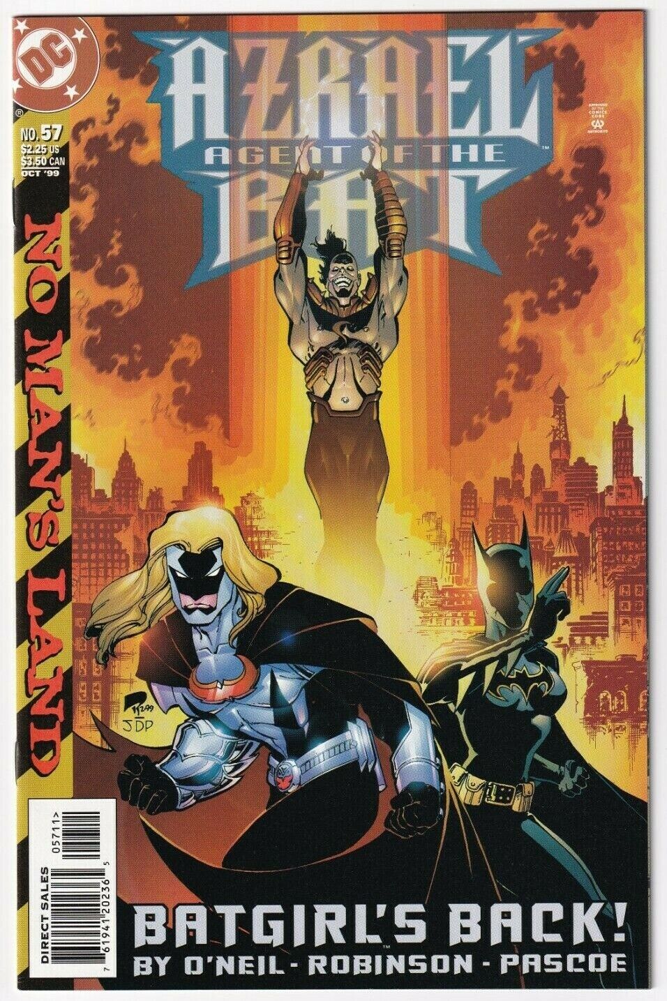 Azrael Agent Of The Bat #57 Batgirl\'s Back October 1999 DC