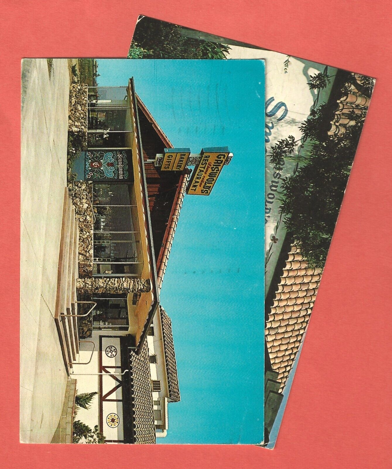 GRISWOLD’S RESTAURANT, CLAREMONT, CALIF. – ROUTE 66 – Demolished 1998 -Postcards