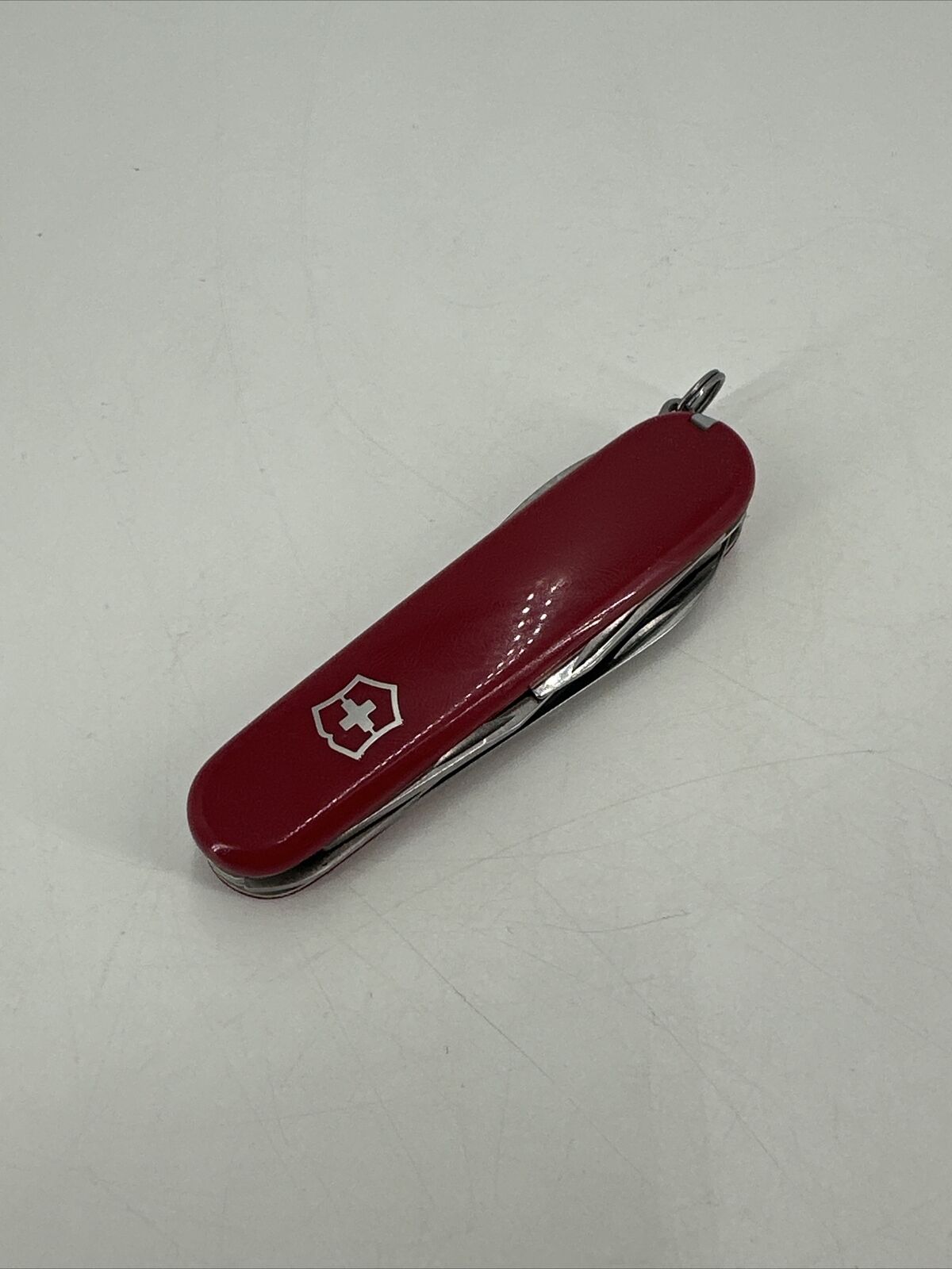 Vintage red  Victorinox Swiss Army Knife Victoria officer Suisse