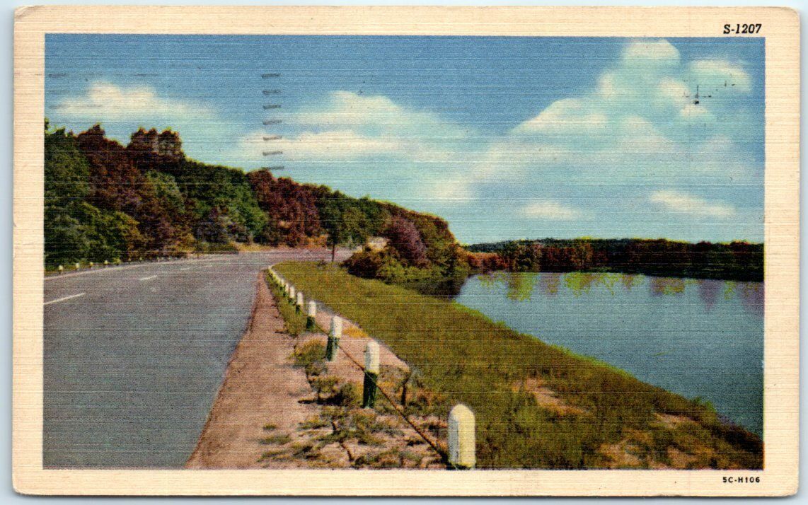 Postcard - Road Scene