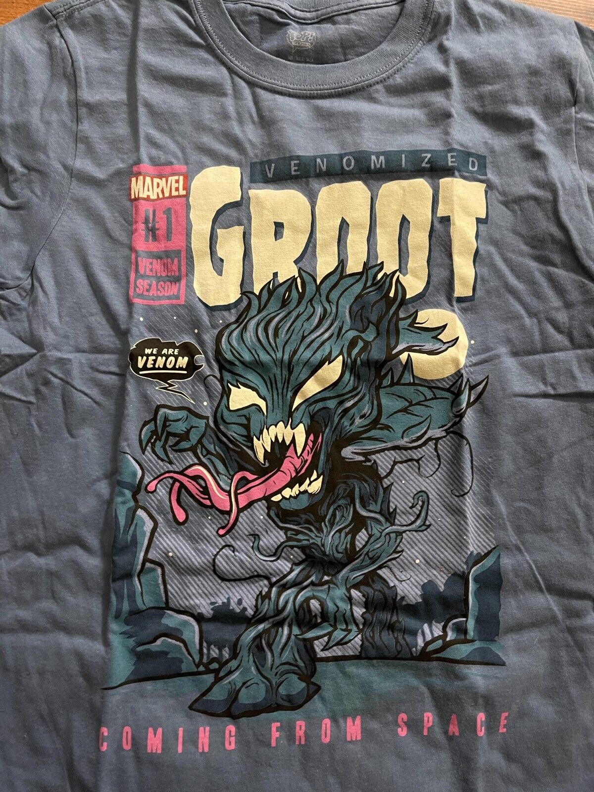 Venomized Groot Funko Pop Tees T-Shirt Various Sizes Shirts Only