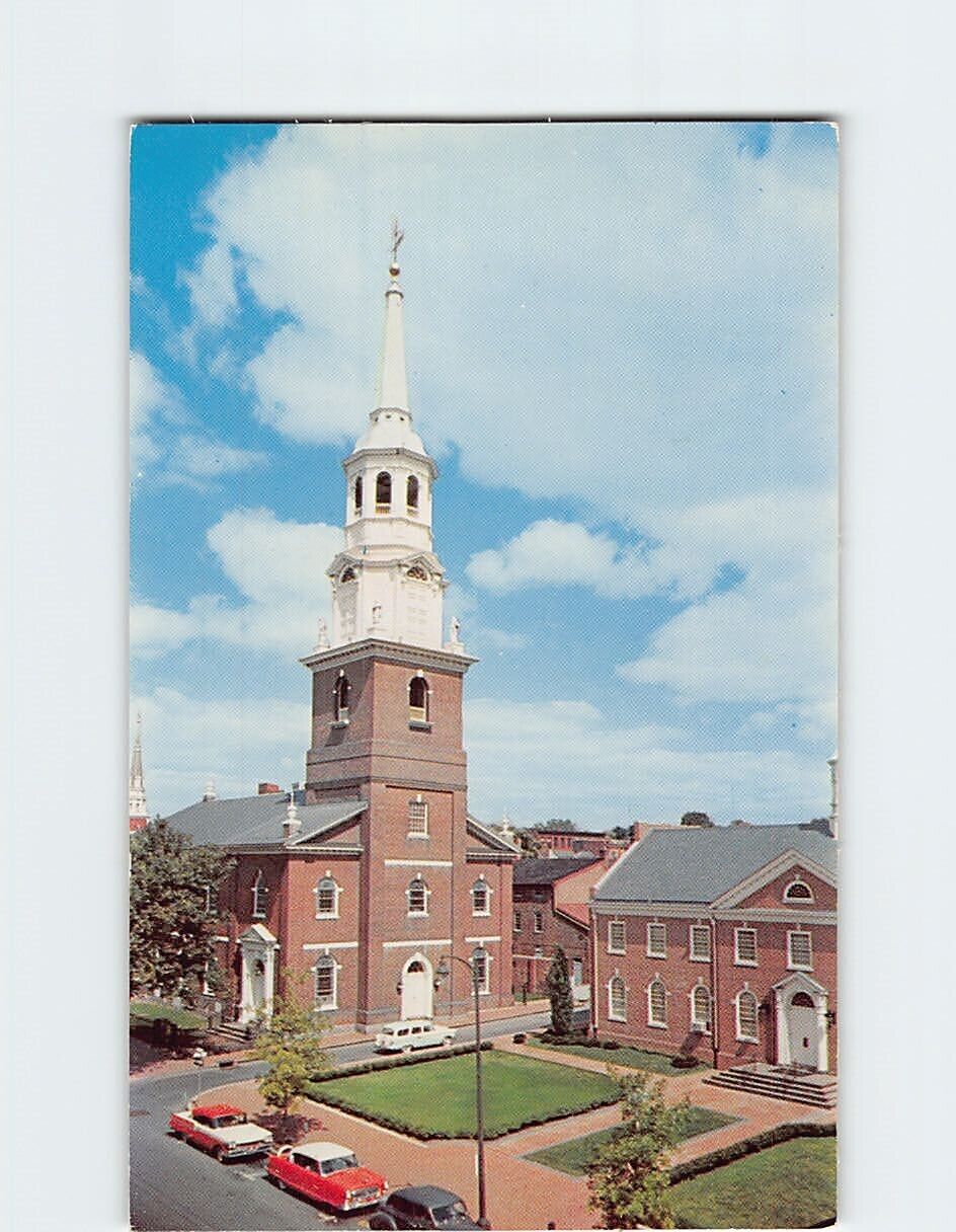 Postcard The Lutheran Church of the Holy Trinity Lancaster Pennsylvania USA