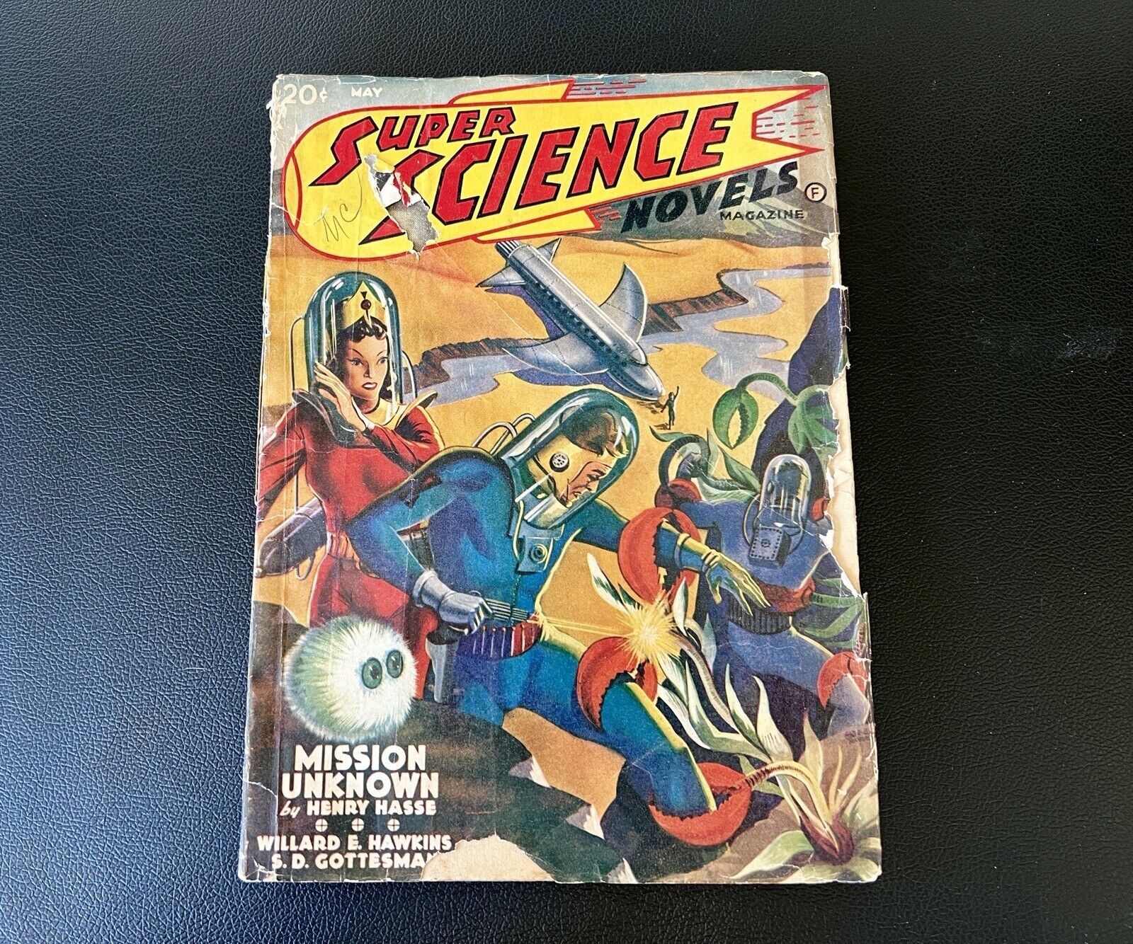 MAY 1941 SUPER SCIENCE NOVELS SCIENCE FICTION MAGAZINE PULP PUBLICATION