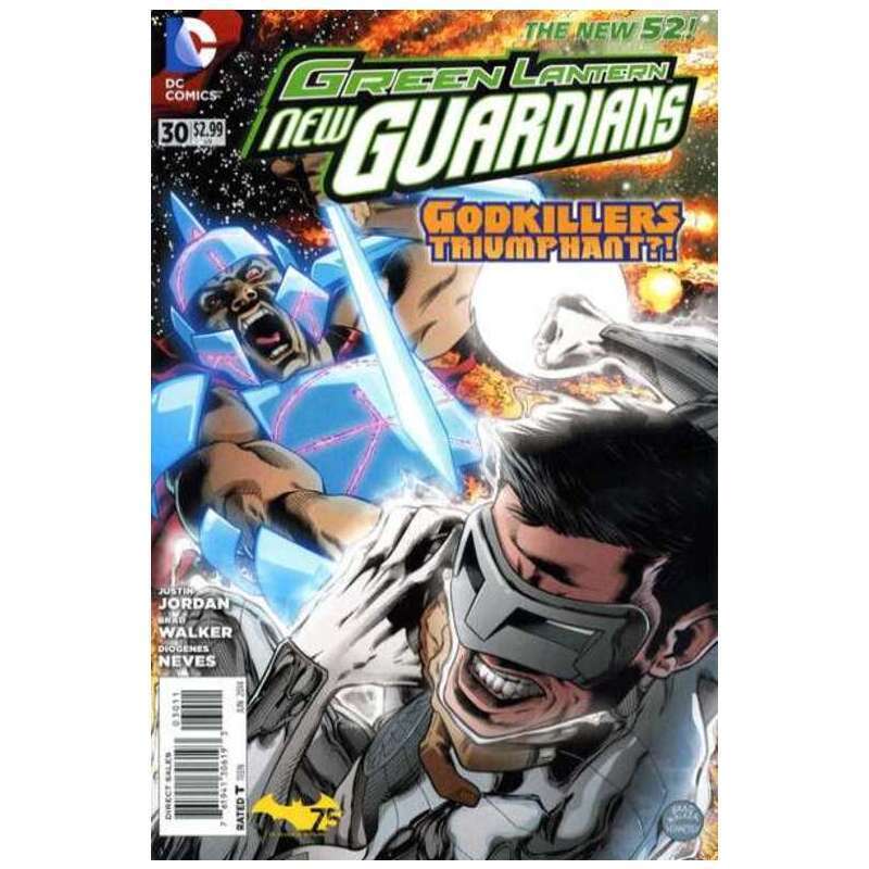 Green Lantern: New Guardians #30 in Near Mint condition. DC comics [b;