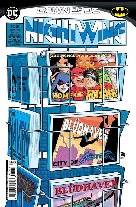 Nightwing #103 Cover A Rdeondo Superman Card Stock Variant DC Comics 2023 EB28
