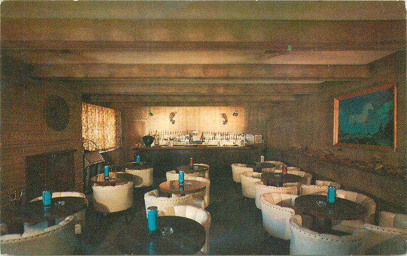 Colorado Durango Silver Saddle Lounge Restaurant Motel Petley Postcard 22-3338