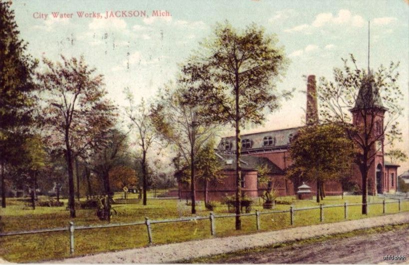 JACKSON, MI CITY WATER WORKS 1909