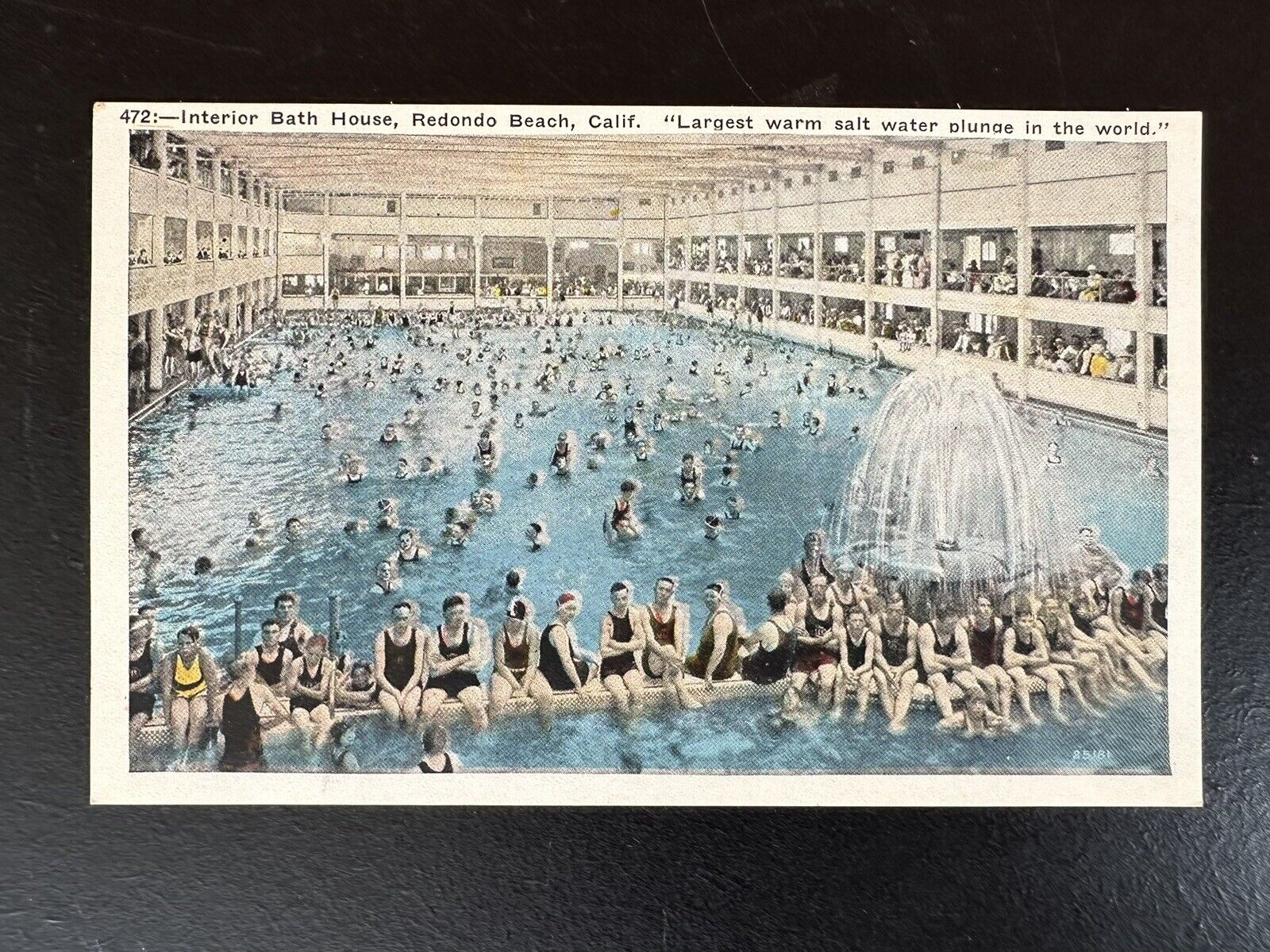 Vintage Postcard 1907 Redondo Beach Bath House, Redondo Beach, California (CA)
