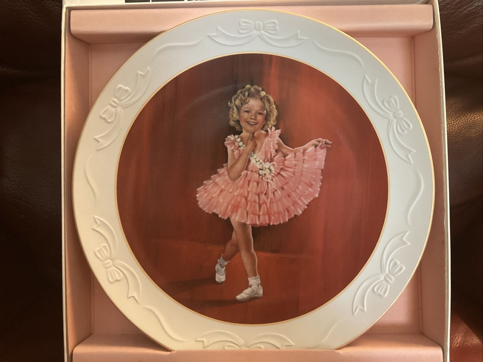 The Shirley Temple Collection  “Baby Take A Bow” Plate Nostalgia Collectibles