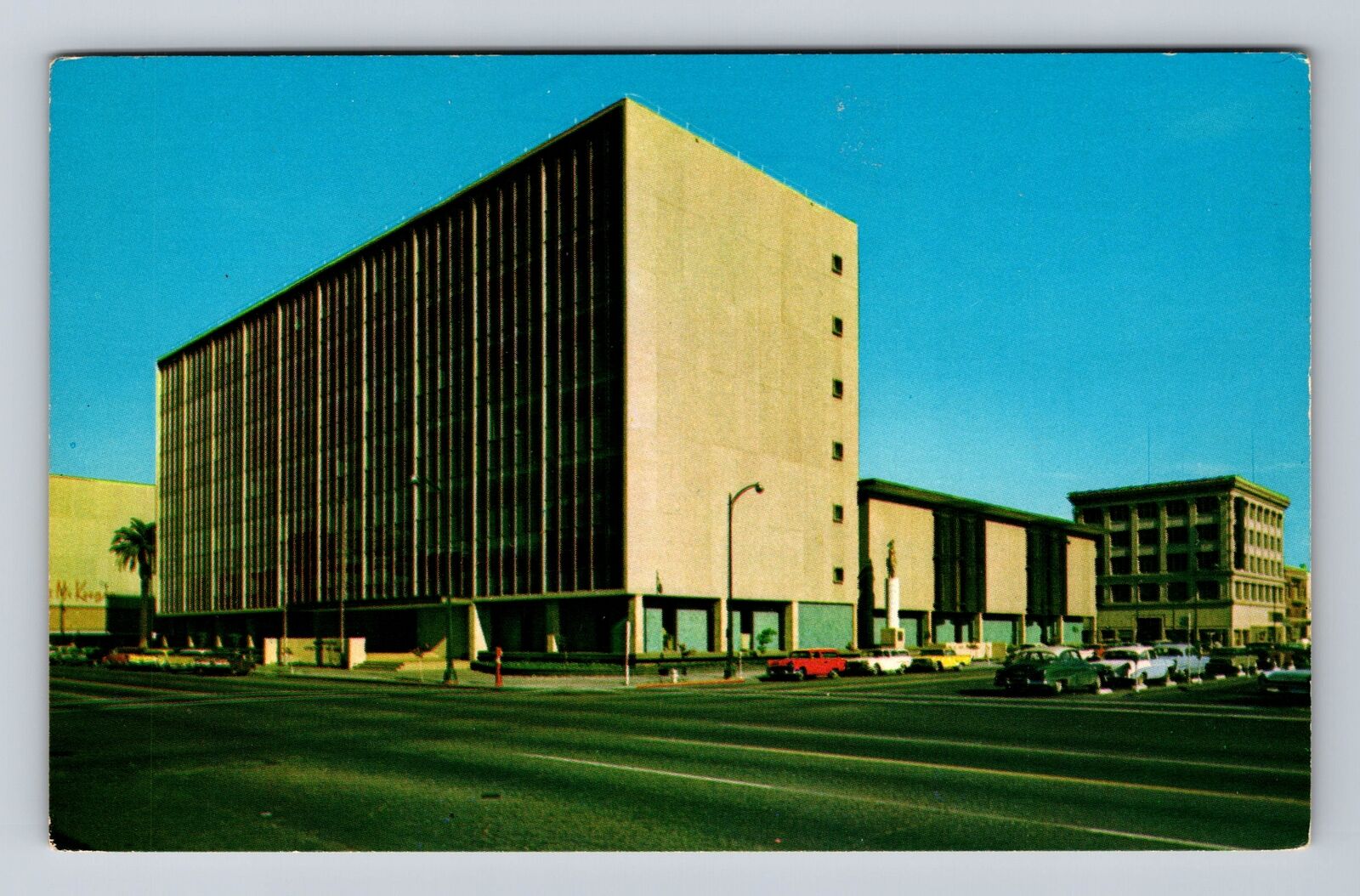 Stockton CA-California, San Joaquin County Court House, Vintage Postcard