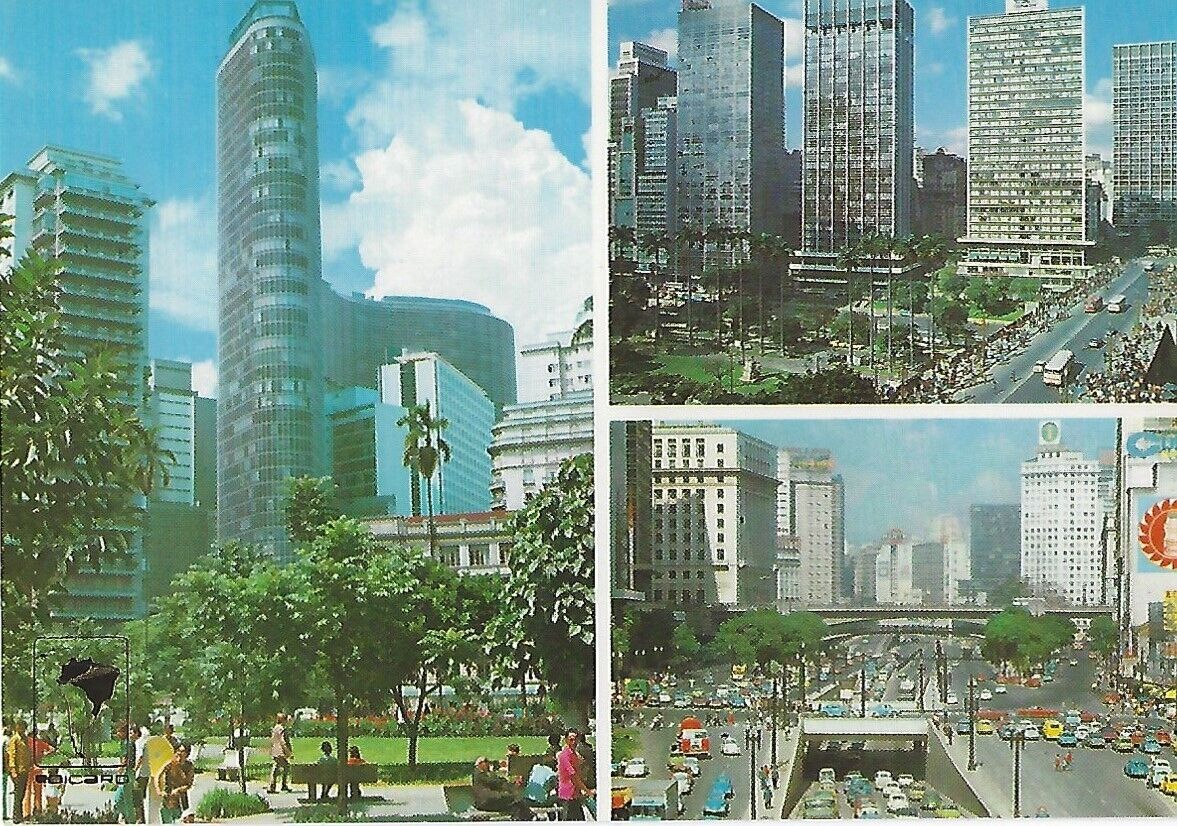 Sao Paulo, Brazil - Greetings Postcard