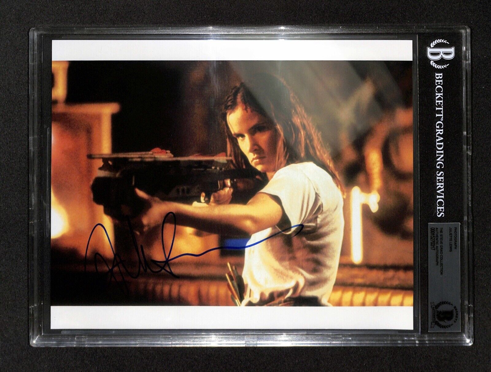 Juliette Lewis From Dusk Till Dawn Signed 8x10 Photo BAS (Grad Collection)