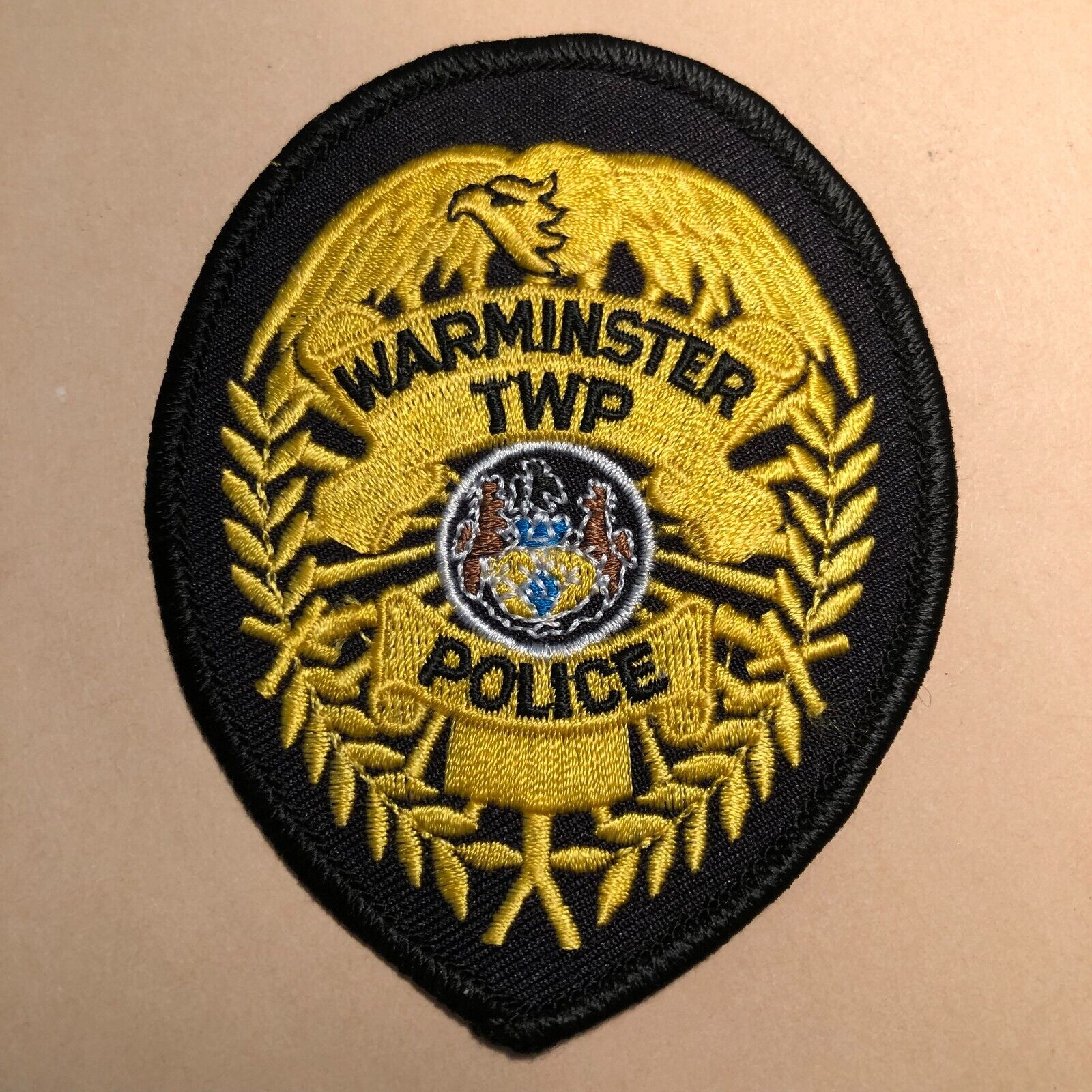 Warminster TWP Police Patch Pennsylvania.
