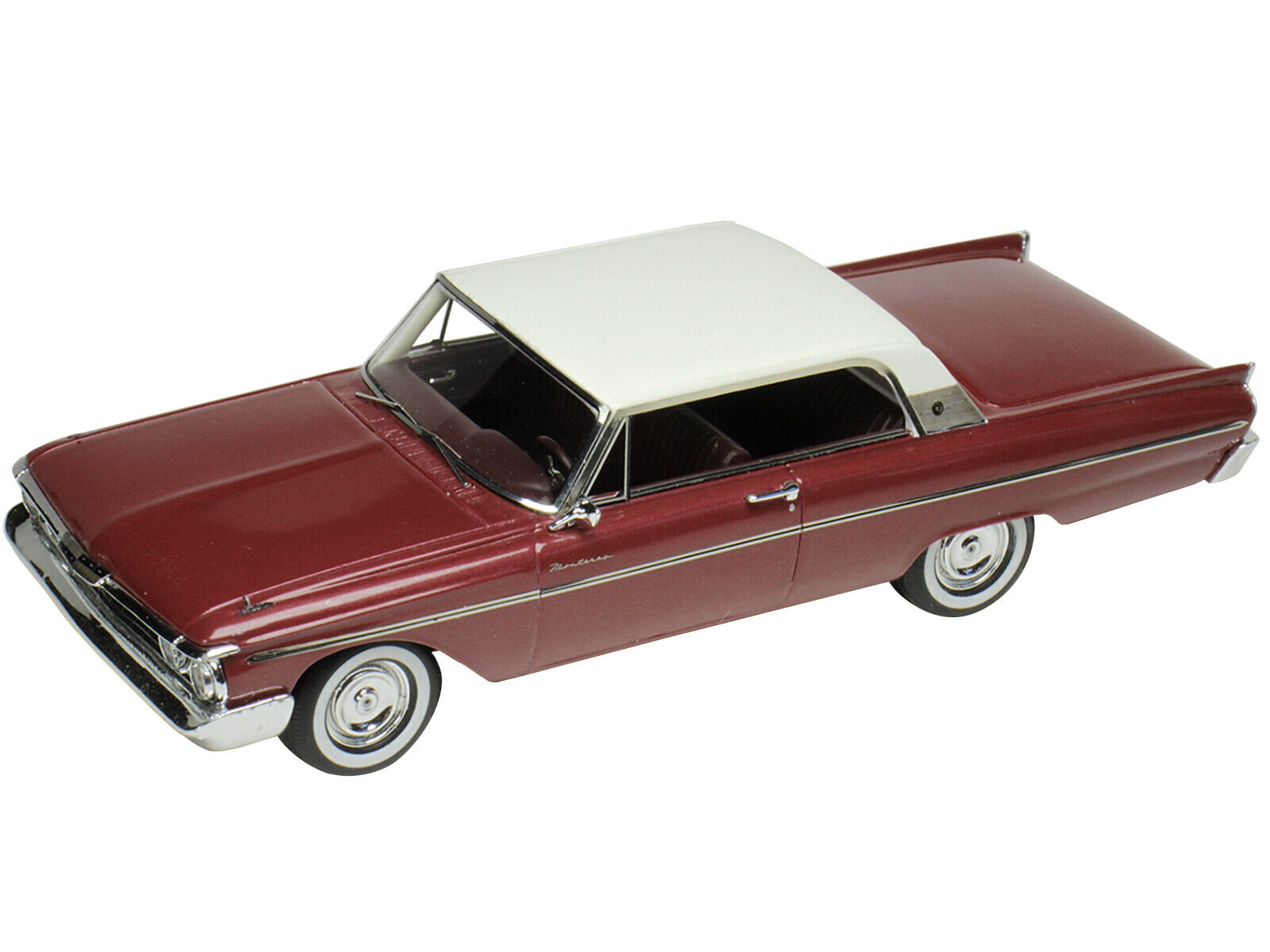 1961 Mercury Monterey Red Metallic with White Top Limited Edition to 210 pieces