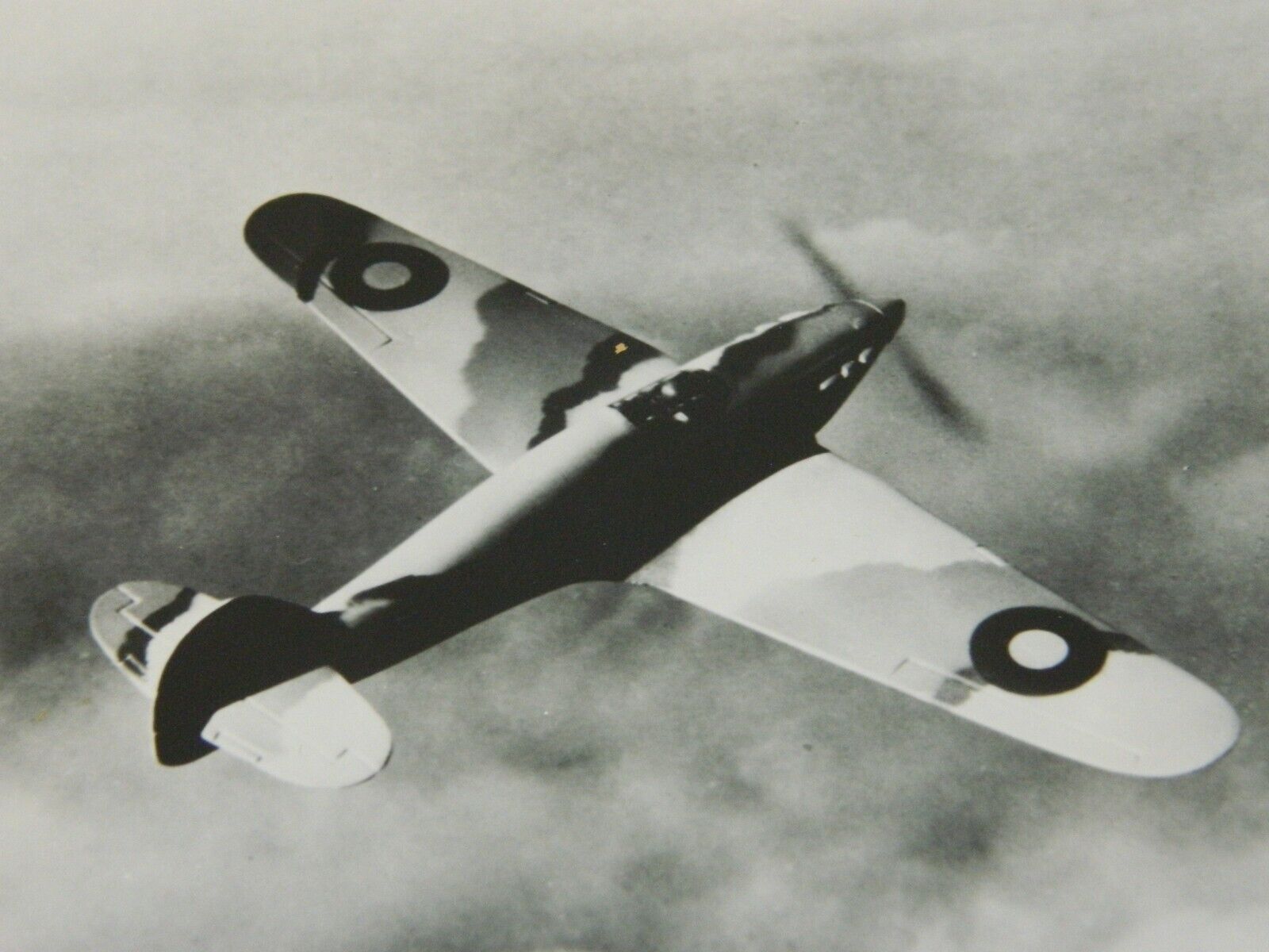 WW2 British Royal Air Force Hawker Hurricane Fighter Aircraft Photograph 10x8