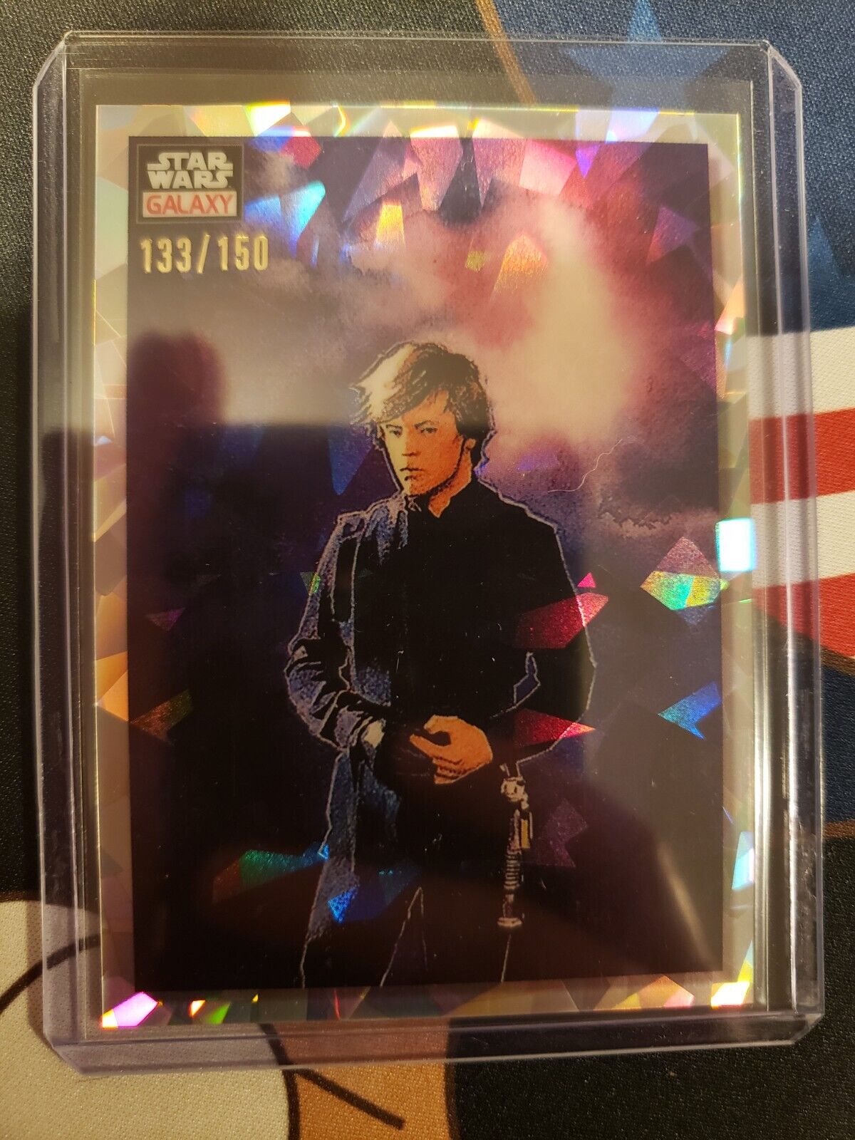 2023 Topps Star Wars Chrome Galaxy Future Of The Jedi #34 Atomic Refractor /150