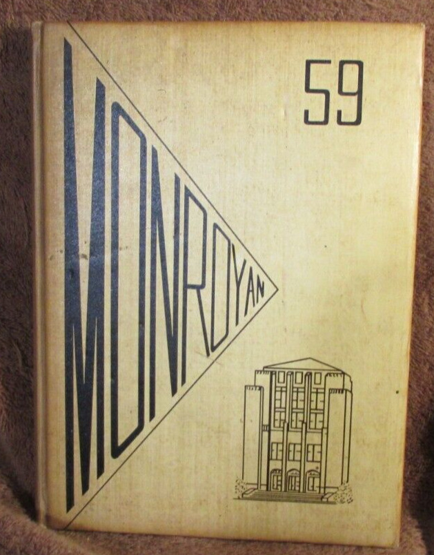 1959 Neville High School Yearbook Monroe Louisiana the Monroyan